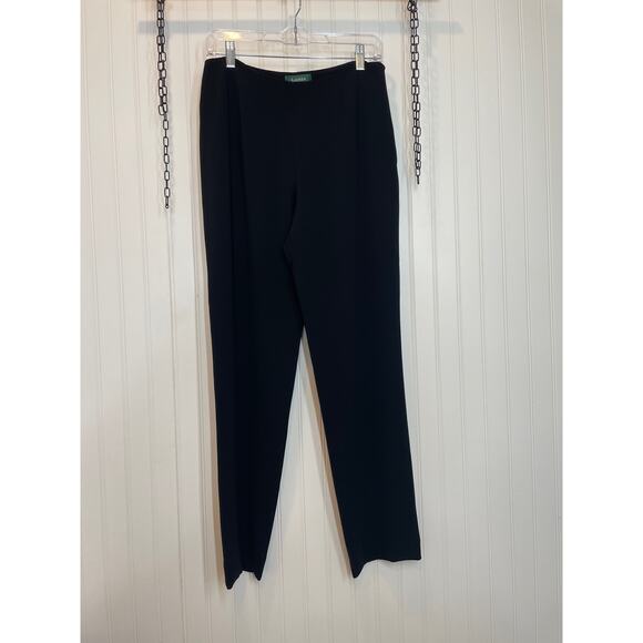 Ralph Lauren & Nanette Lepore White Button-Up Shirt & High Waist Pants Size M - Picture 7 of 11